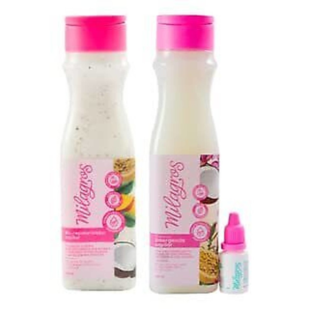 Milagros Duo Biorepolarizador y Shampoo de Emergencia Capilar